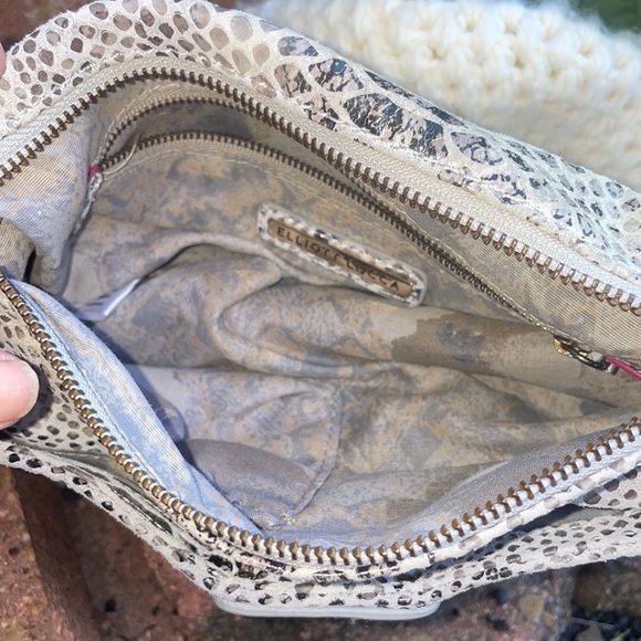 Elliott Lucca snake print clutch - Picture 3 of 5